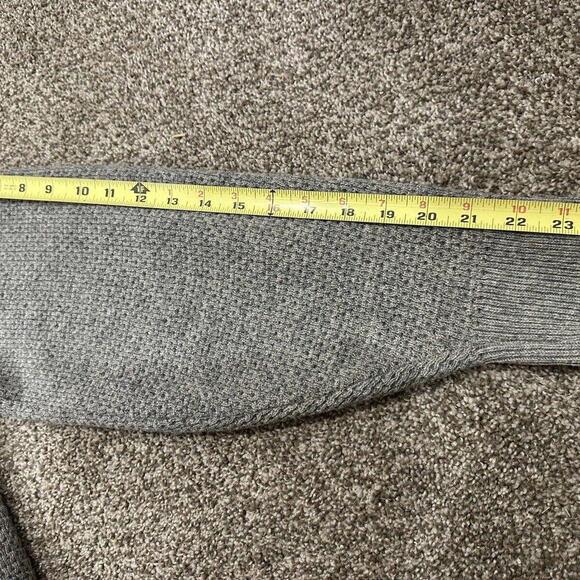 Vintage 50s Cardigan Kodel Polyester Quality Line By Arena Kurt Cobain Grey - Picture 13 of 15